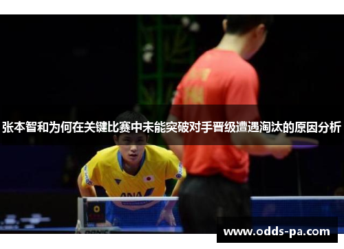 张本智和为何在关键比赛中未能突破对手晋级遭遇淘汰的原因分析 张本智和为何在关键比赛中未能突破对手晋级遭遇淘汰的原因分析