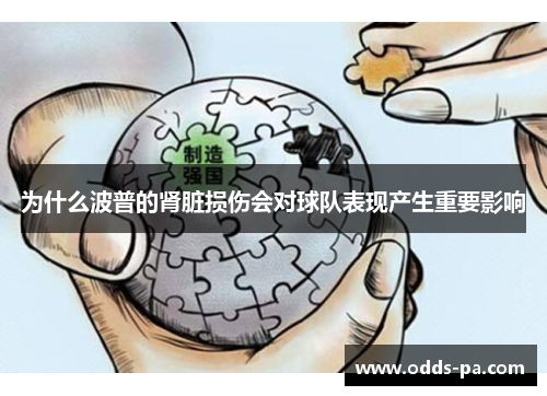 为什么波普的肾脏损伤会对球队表现产生重要影响