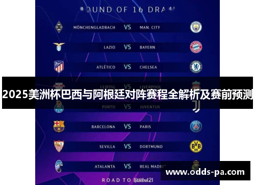 2025美洲杯巴西与阿根廷对阵赛程全解析及赛前预测